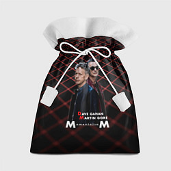 Мешок для подарков Depeche Mode - Dave Martin memento mori tour, цвет: 3D-принт