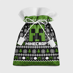 Мешок для подарков Minecraft christmas sweater, цвет: 3D-принт