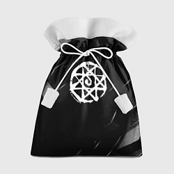 Мешок для подарков Знак Альфонса - белый, цвет: 3D-принт