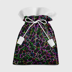 Мешок для подарков Неоновые шарики, цвет: 3D-принт