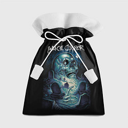 Мешок для подарков Night skull Alice Cooper, цвет: 3D-принт