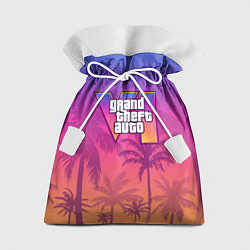 Мешок для подарков GTA 6 official, цвет: 3D-принт