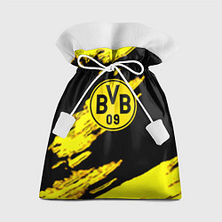 Мешок для подарков Боруссия Дортмунд желтый спорт, цвет: 3D-принт