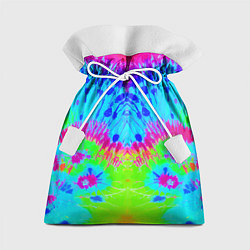 Мешок для подарков Tie-Dye abstraction, цвет: 3D-принт