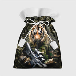 Мешок для подарков Тиер солдат спецназа, цвет: 3D-принт