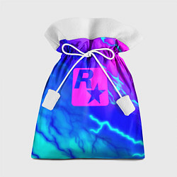 Мешок для подарков Rockstar storm молнии, цвет: 3D-принт
