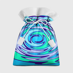 Мешок для подарков Круговорот неоновый, цвет: 3D-принт