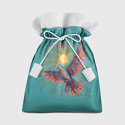 Мешок для подарков Яркий голубь мира, цвет: 3D-принт