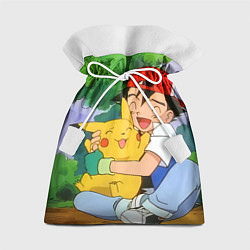 Мешок для подарков Pokemon - энергия в объятиях, цвет: 3D-принт