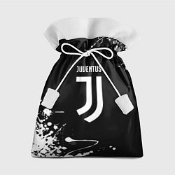 Мешок для подарков Juventus краски белые, цвет: 3D-принт