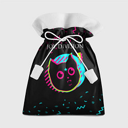 Мешок для подарков Joy Division - rock star cat, цвет: 3D-принт
