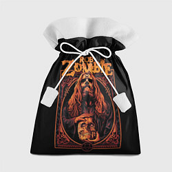 Мешок для подарков Rob zombie skull, цвет: 3D-принт