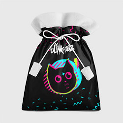 Мешок для подарков Blink 182 - rock star cat, цвет: 3D-принт