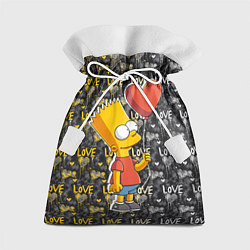 Мешок для подарков Барт с шариком, цвет: 3D-принт