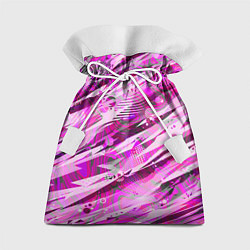 Мешок для подарков Розовые паттерны, цвет: 3D-принт
