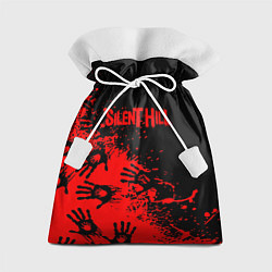Мешок для подарков Silent hill logo game pattern steel, цвет: 3D-принт