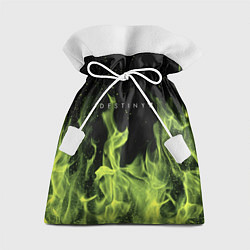 Мешок для подарков Destity огненный стиль, цвет: 3D-принт