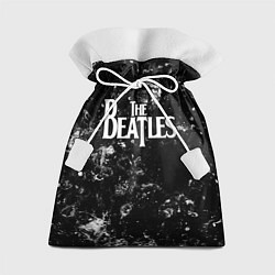 Мешок для подарков The Beatles black ice, цвет: 3D-принт