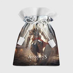 Мешок для подарков Assassins creed старинный город, цвет: 3D-принт