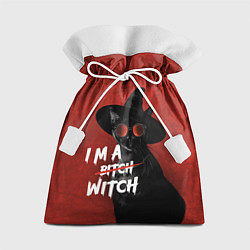 Мешок для подарков I am witch, цвет: 3D-принт