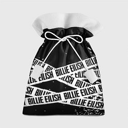 Мешок для подарков Billie Eilish steel music eng, цвет: 3D-принт