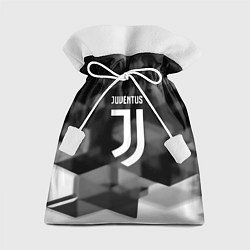 Мешок для подарков Juventus geometry fc, цвет: 3D-принт