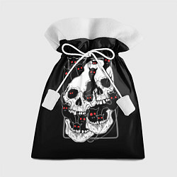 Мешок для подарков Черепа и злые духи, цвет: 3D-принт
