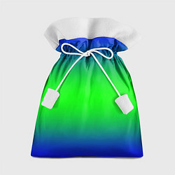 Мешок для подарков Зелёный градиент текстура, цвет: 3D-принт