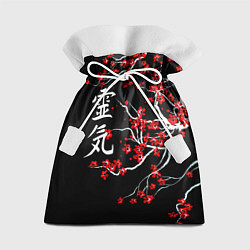 Мешок для подарков Цветы сакуры, цвет: 3D-принт