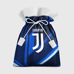 Мешок для подарков Juventus sport geometry steel, цвет: 3D-принт
