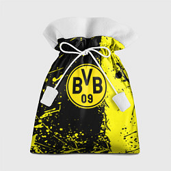Мешок для подарков Borussia fc краски, цвет: 3D-принт