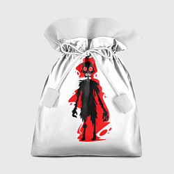 Подарочный мешок Красный Зомби