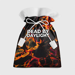 Мешок для подарков Dead by Daylight red lava, цвет: 3D-принт