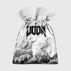 Мешок для подарков Doom white graphite, цвет: 3D-принт