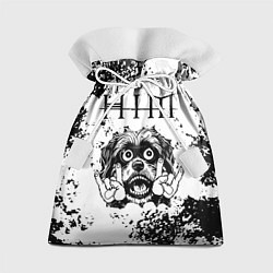 Мешок для подарков HIM - рок пес, цвет: 3D-принт