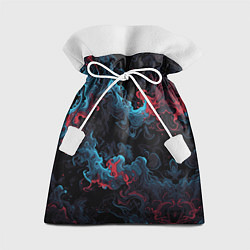 Мешок для подарков Цветные клубы дыма, цвет: 3D-принт