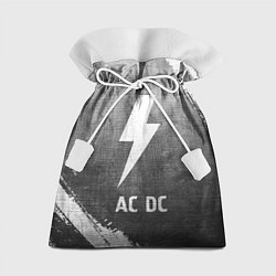 Мешок для подарков AC DC - grey gradient, цвет: 3D-принт