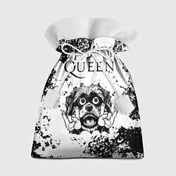 Мешок для подарков Queen - рок пес, цвет: 3D-принт