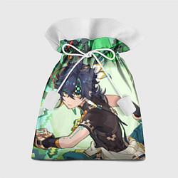 Мешок для подарков Kinich Genshin Impact, цвет: 3D-принт