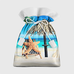 Мешок для подарков Resort, цвет: 3D-принт