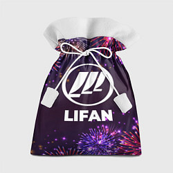 Мешок для подарков Праздничный Lifan, цвет: 3D-принт
