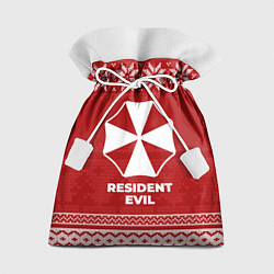 Мешок для подарков Новогодний Resident Evil, цвет: 3D-принт