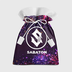 Мешок для подарков Праздничный Sabaton, цвет: 3D-принт