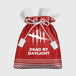 Мешок для подарков Новогодний Dead by Daylight, цвет: 3D-принт