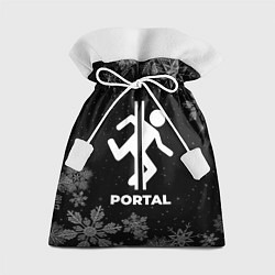 Мешок для подарков Снежный Portal, цвет: 3D-принт