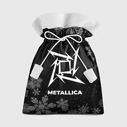 Мешок для подарков Снежный Metallica, цвет: 3D-принт