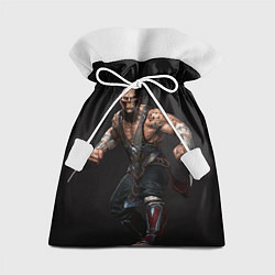 Мешок для подарков Mortal kombat - baraka, цвет: 3D-принт