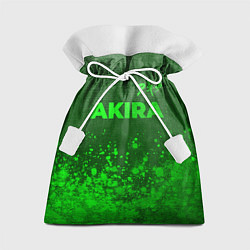 Мешок для подарков Akira - green gradient посередине, цвет: 3D-принт
