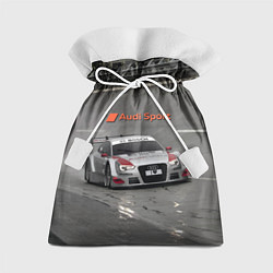 Мешок для подарков Автогонки на шорт-треке Audi sport racing team, цвет: 3D-принт