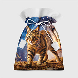 Мешок для подарков Пиксибоб в космосе, цвет: 3D-принт